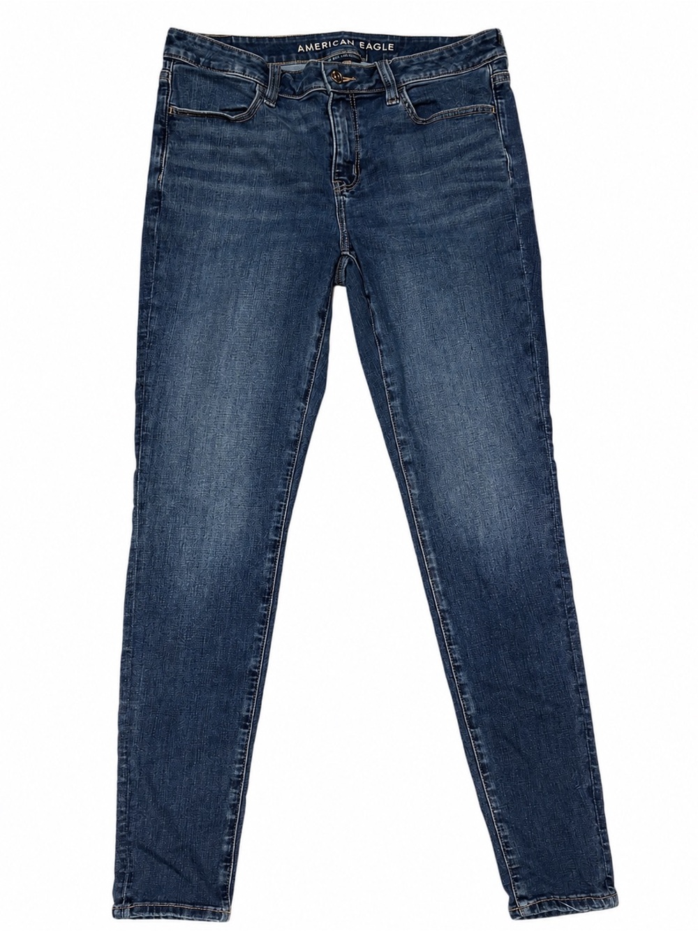 American Eagle Jegging Jeans Women 31x31 Blue Stretch Skinny Medium Wash